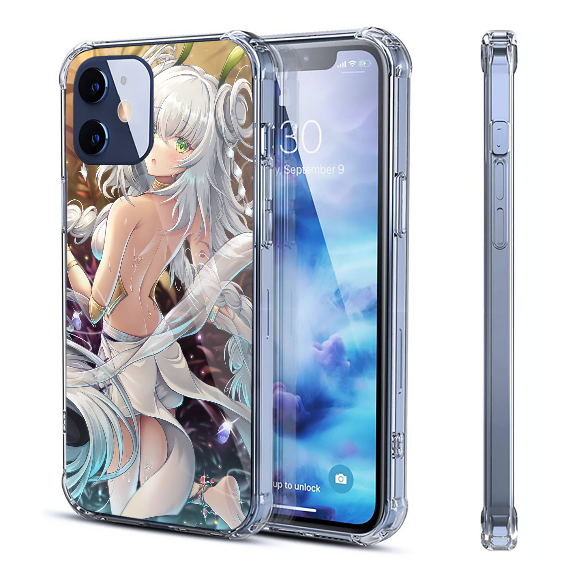 （画像用） 遊☆戯☆王 Yu-Gi-Oh! 【iPhone 12シリーズ対応】透明スマホケース（クリアソフトケース）